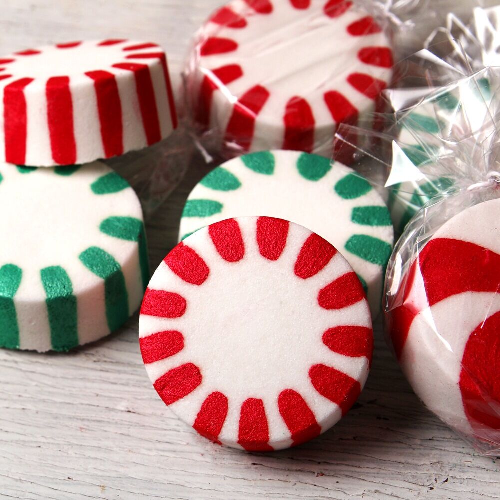 Peppermint Fizz Bath Fizzie are in the house!