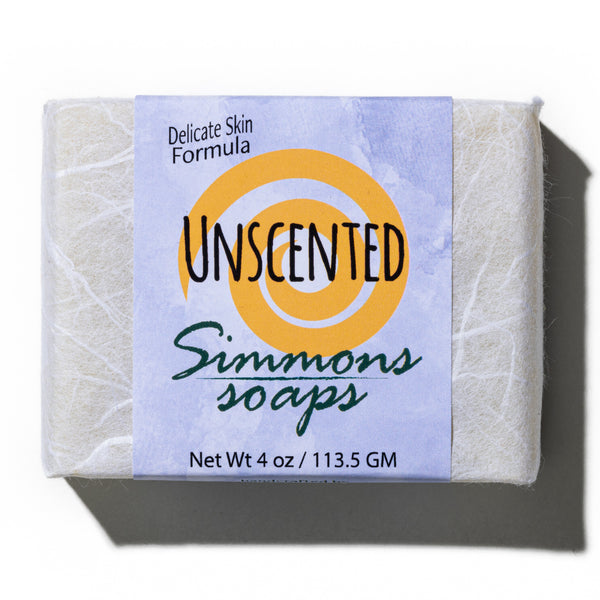 Unscented Bar Soap – Simmons Natural Bodycare