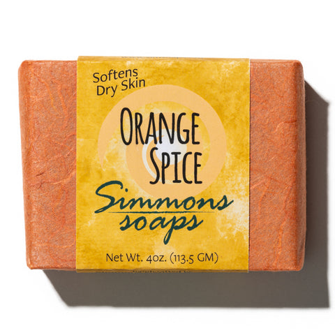Simmons Orange Spice Soap Bar - 4 oz
