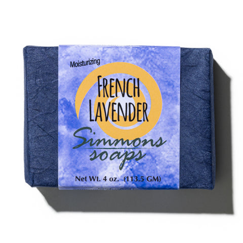 French Lavender Soap. Aromatically soothing. Relieve & calm nervous tension.