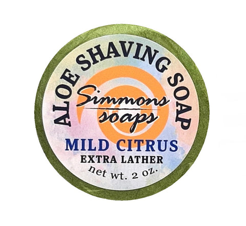 Aloe Shaving Soap