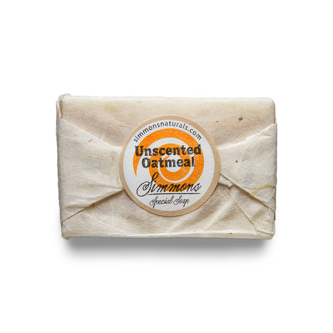 Unscented Oatmeal Bar Soap | Simmons Natural Bodycare - 3
