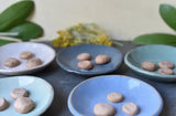 Handmade Clay Pebble Soap Dish